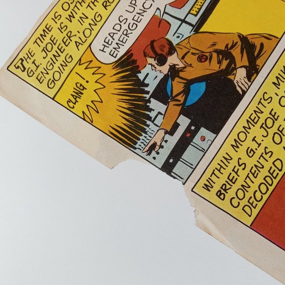 GI Joe Comic Book Booklet Search For The Stolen Idol 1973 Collectible Vintage - Picture 4 of 11